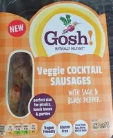 Mängden socker i Veggie cocktail sausages