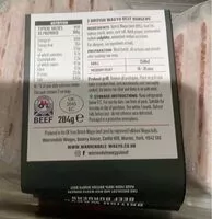 Mängden socker i British wagyu beef burgers