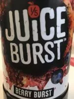 Mängden socker i Juice burst Berry burst