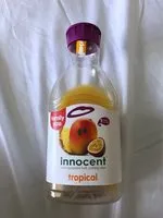 Mängden socker i Innocent Tropical Juice & other fruits