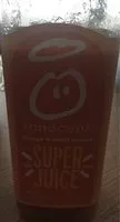 Mängden socker i Super Juice ( Orange et blood orange )