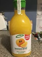 Mängden socker i Jus d’orange avec pulpe