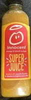 Mängden socker i Inno Orange Blood Orange Acerola Cherry Super Juice 750