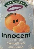 Mängden socker i Innocent, Clementine & Mandarine