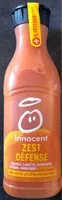 Mängden socker i Zest défense