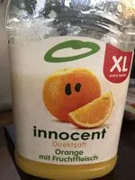 Mängden socker i Orange avec pulpe