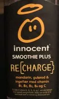 Mängden socker i Smoothie Plus Recharge