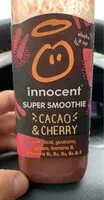 Mängden socker i Super Smoothie cacao & Cherry