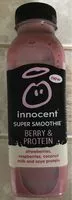 Mängden socker i Super Smoothie Berry & Protein