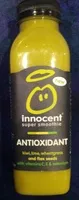 Mängden socker i Innocent Super Smoothie Antioxidant