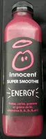 Mängden socker i Super smoothie energy 750ml