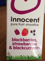 Mängden socker i Pure Fruit Smoothie Blackberries, strawberries & blackcurrants