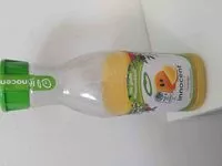 Mängden socker i Orangensaft mit Fruchtfleisch