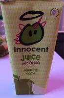 Mängden socker i Innocent apple juice
