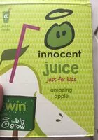 Mängden socker i Innocent juice