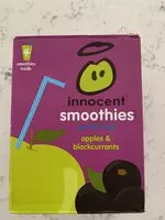 Mängden socker i kids smoothie apples & blackcurrants 4 x