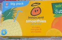 Mängden socker i Innocent smoothies