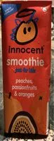 Mängden socker i Innocent Smoothie peaches, passionfruits and oranges