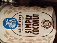 Mängden socker i blue skies simply coconut frozen dessert