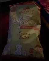 Mängden socker i Pop corn Mackie’s
