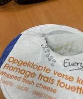 Mängden socker i Fromage frais fouetté