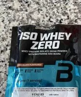Mängden socker i Iso whey zero Schoko