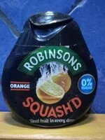 Mängden socker i Squash'd orange