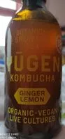 Mängden socker i Yūgen kombucha ginger lemon