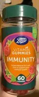 Mängden socker i Vitamin gummies immunity