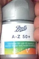 Mängden socker i A-Z 50+