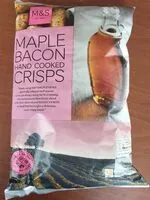 Mängden socker i Maple Bacon Hand Cooked Crisps