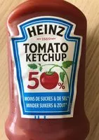 Mängden socker i Tomato Ketchup - 50% Zucker