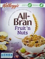 Mängden socker i All-Bran Fruit 'n Nuts