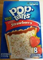 Mängden socker i Pop Tarts Frosted Strawberry Sensation 8 x