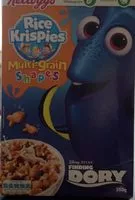 Mängden socker i Rice crispies multigrain shapes