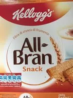 Mängden socker i Kelloggs All Bran Nat Bar 40Gr