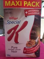 Mängden socker i Special K pure chocolat noir