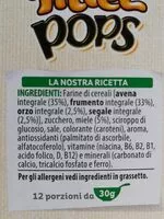 Mängden socker i Kellogs Miel Pops