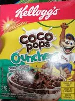 Mängden socker i Kelloggs Choco Coco Pops Crunchers