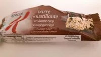 Mängden socker i Barre croustillante spéciale k