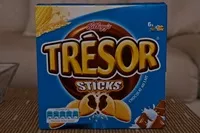Mängden socker i Trésor Sticks Chocolat au Lait