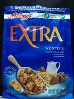 Mängden socker i Céréales Extra Kellogg's Pépites Chocolat au lait