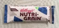 Mängden socker i Nutri grain bar, blueberry flavour