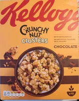 Mängden socker i Kelloggs Crunchy Nut Chocolate Clusters Cereal 450G