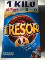 Mängden socker i Trésor Chocolat Lait