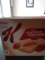 Mängden socker i Kelloggs Special K Biscuit Moments Strawberry