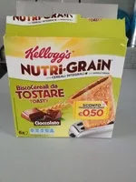 Mängden socker i Nutri grain à toster chocolat 