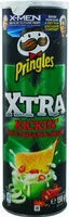 Mängden socker i Pringles Xtra Kickin' Sour Cream & Onion