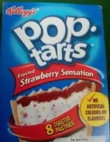 Mängden socker i Pop tarts froosted Strawberry Sensation