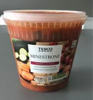Mängden socker i Tesco Minestrone